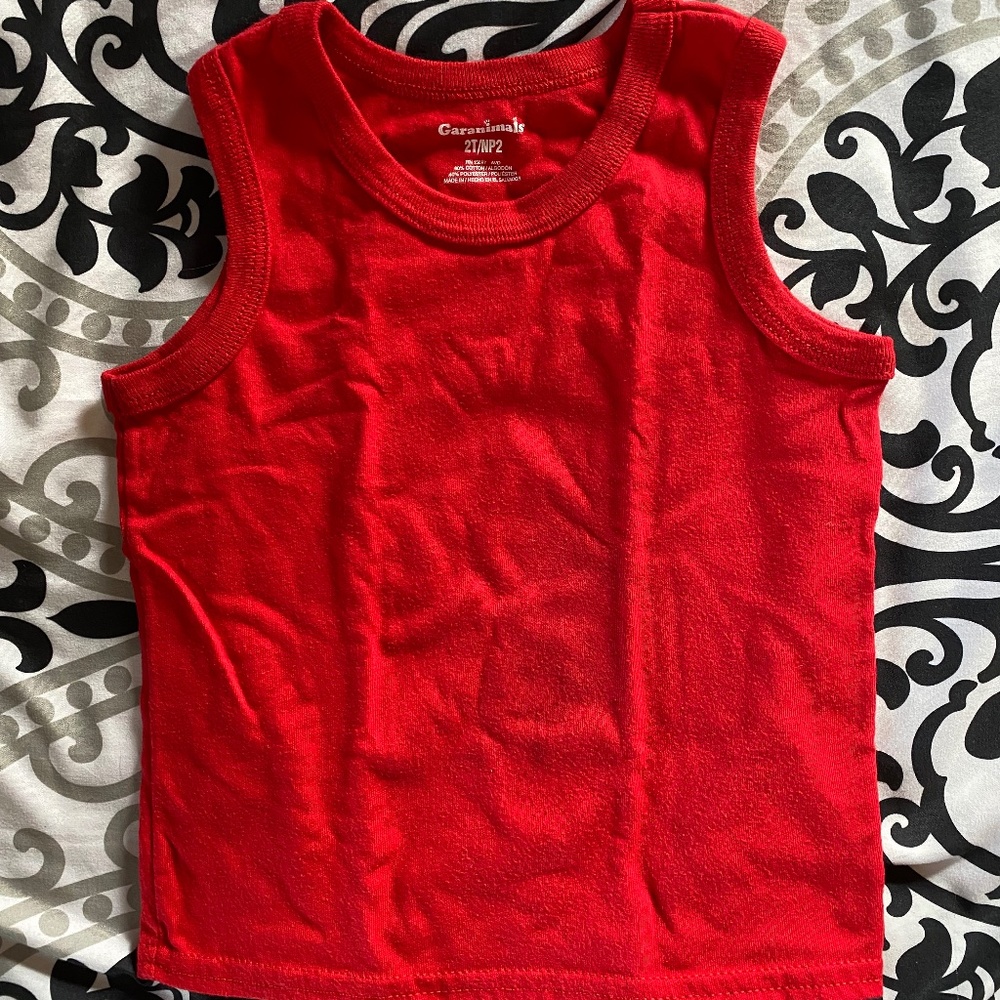 Garanimals 2T Red Tank Top